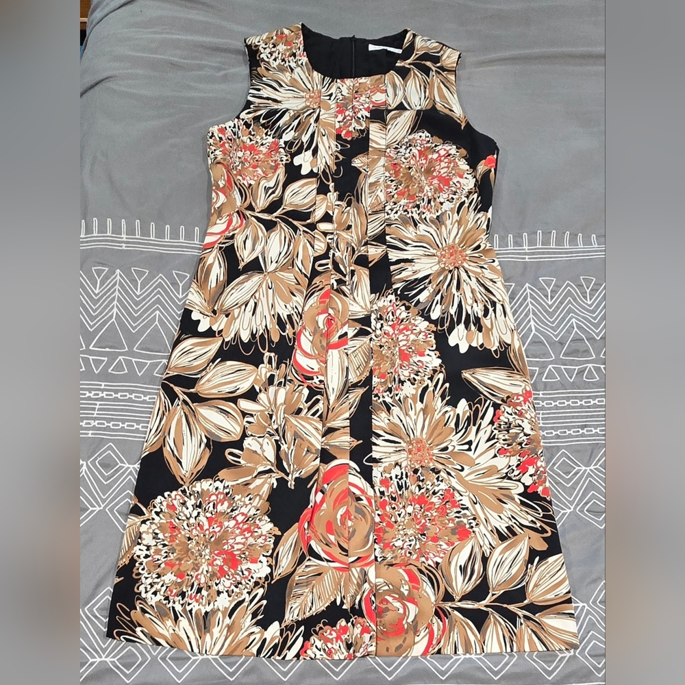 Trina Turk Spellbound Floral Haze Dress Size 4